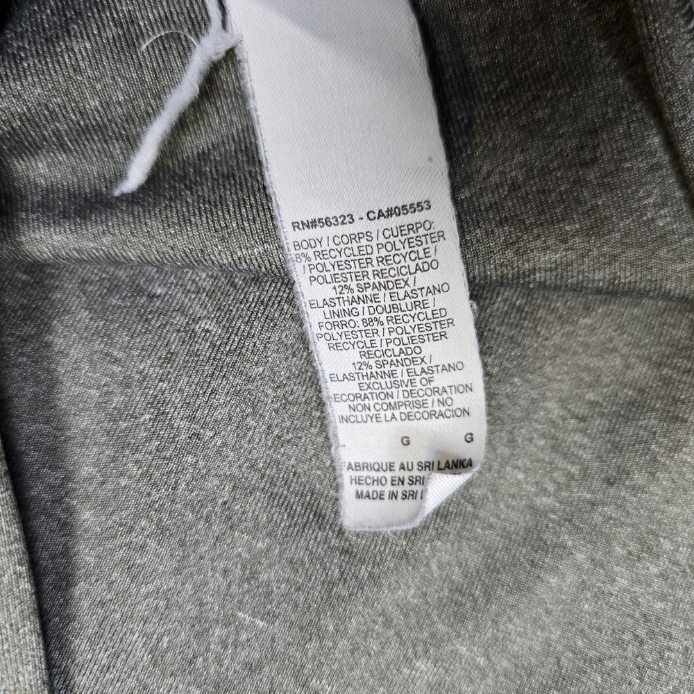Nike Women's Charcoal Sports Bra Size Large - Picture 4 of 6